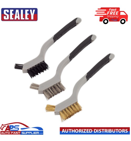 3pc Miniature Wire Brush Set